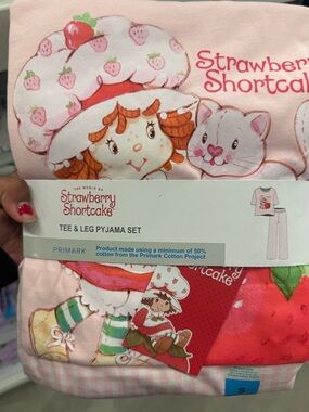 Strawberry Shortcake Pink women Pajama Tee & Leg Set - Primark